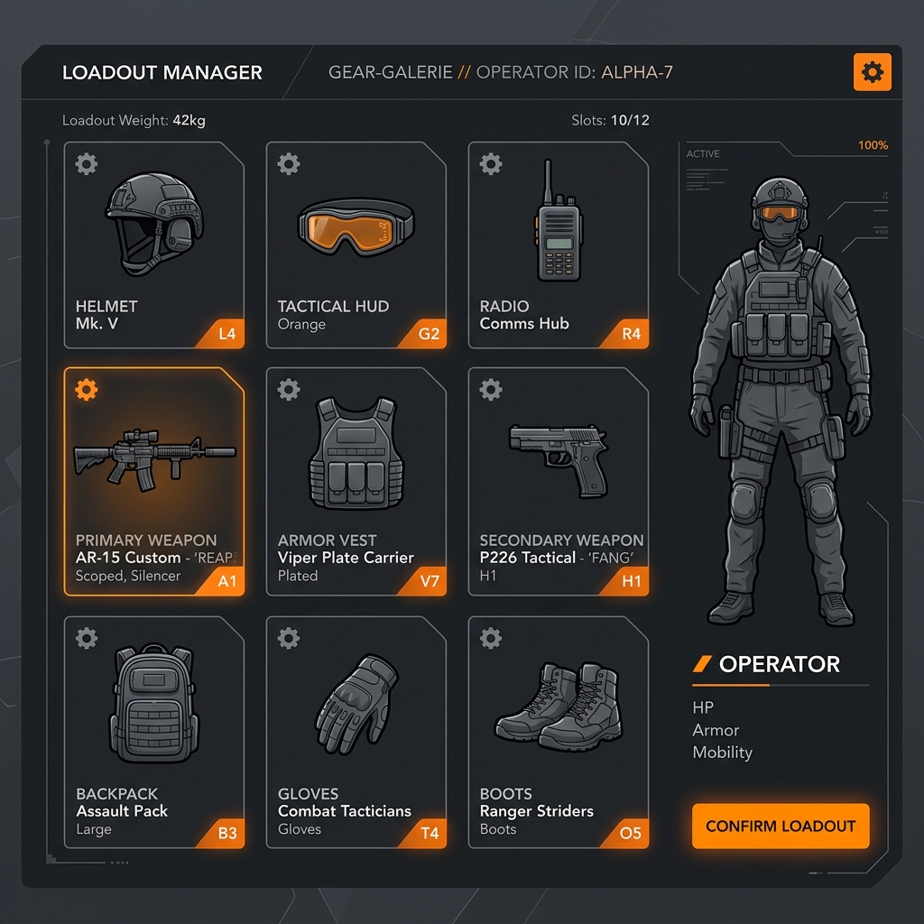 Loadout Manager Vorschau
